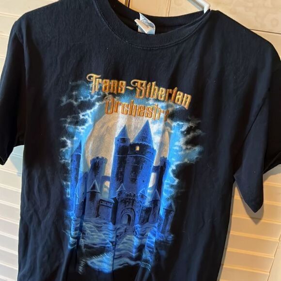 TRANS SIBERIAN ORCHESTRA TSO 2016 short SLEEVE TOUR T-SHIRT MEDIUM BLACK - Picture 4 of 4